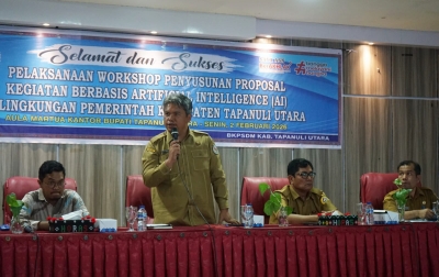 ASN Taput Go Digital! Pemkab Gelar Workshop Susun Proposal Pakai Teknologi AI