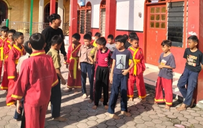 SD Muhammadiyah 10 Medan Kenalkan Literasi Tapak Suci Sejak Usia Dini