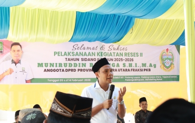 Muniruddin Ritonga Reses di Desa Balimbing, Pemberantasan Narkoba Jadi Aspirasi Emak-emak