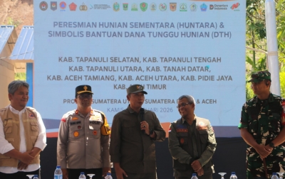 Lapor ke Mendagri, JTP Hutabarat: 486 Rumah Terdampak Bencana di Taput Siap Direhabilitasi