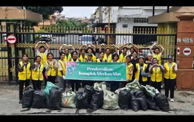 Gereja Tuhan Gelar Aksi Bersih Lingkungan di Medan, Wujudkan Kepedulian untuk Bumi dan Sesama