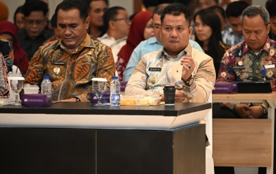 Wabup Asahan Hadiri High Level Meeting TPID Sumut