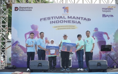 Ribuan Nasabah Turut Rayakan HUT ke-11 Bank Mandiri Taspen di 38 Kota Secara Serentak