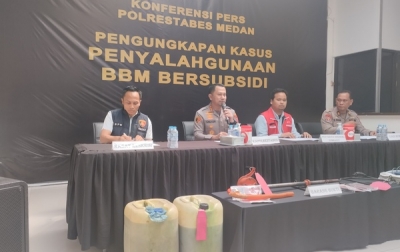 Polrestabes Ungkap  Penyelewengan BBM Bersubsidi