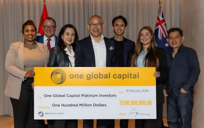 Rayakan Momentum Imlek 2026, One Global Capital Realisasikan Imbal Hasil Rp1,2 Triliun dari Proyek Five Dock Sydney