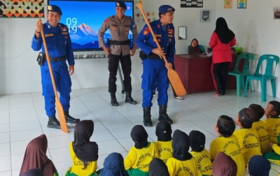Polairud Batubara Tanamkan Budaya Keselamatan di Perairan Sejak Usia Dini