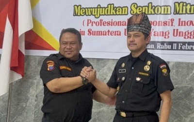 Djoned Djubaidi Lanjutkan Kepemimpinan Senkom Mitra Polri Sumut