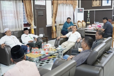 Pemkab Palas dan Baznas Koordinasi  Proses Penyaluran ZIS
