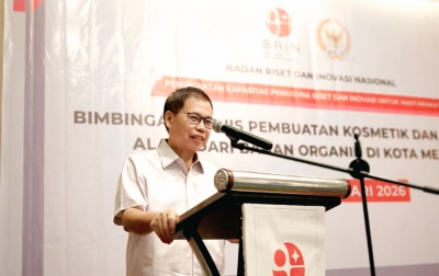 Sofyan Tan Gandeng BRIN Untuk Edukasi Skincare Organik di Medan