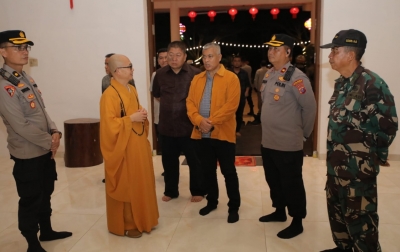 Forkopimda Asahan Tinjau Perayaan Imlek 2577 Kongzili