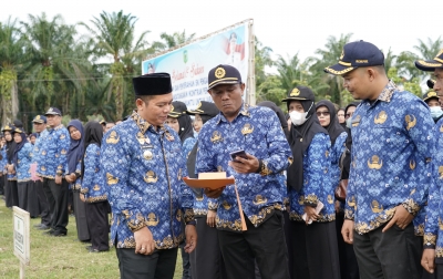 Peringati Hari Kesadaran Nasional, Bupati Putra Mahkota Minta ASN Giat Bekerja Selama Ramadan