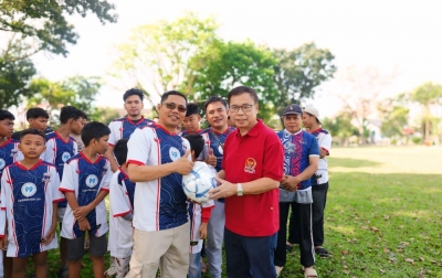 Pesan Sofyan Tan untuk Anak SSB di Medan: Olahraga Butuh Otak, Bukan Hanya Otot