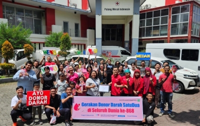 Yayasan Internasional WeLoveU Gelar Gerakan Donor Darah Global di Medan, Puluhan Relawan Berbagi Anugerah Kehidupan