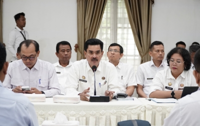 Asisten II Ekbang Deli Serdang Minta Penataan Kabel Utilitas Harus Segera Dikebut