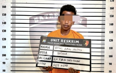 Modus Minta Sedekah, Polsek Medan Area Ringkus Maling Ponsel