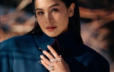 Maudy Ayunda Tampil Memukau dengan  Natural Diamond yang Dibuat Khusus Frank & co. di Sundance Film Festival 2026