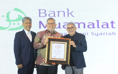 Prestisius, Direktur Utama Bank Muamalat Raih Penghargaan Best CEO 2025