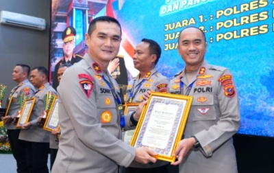 Kapolres Labuhanbatu Raih Penghargaan dari Kapolda Sumut atas Respons Cepat Layanan 110