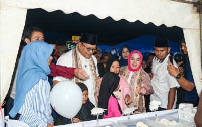 Bazar Ramadan Diikuti 100 Pelaku UMKM, Bupati Asri Luddin Tambunan: Bukti Pertumbuhan Ekonomi Kian Menggeliat
