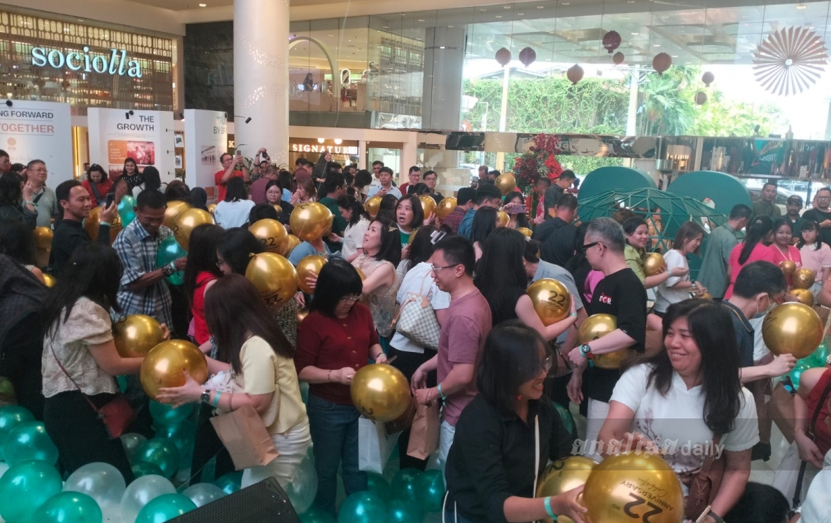 Rayakan Hari Jadi ke-22, Sun Plaza Manjakan Pengunjung Lewat Aksi Ikonik ‘Balloon Drop Reward’