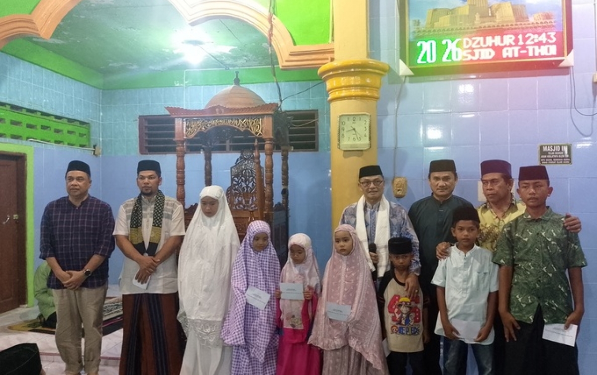 Syiar Islam dan Serap Aspirasi, Tim Safari Ramadan Sambangi Masjid At-Thohirin 