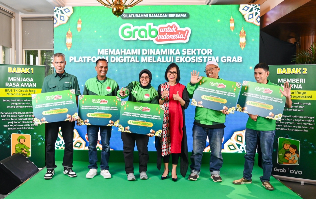 Grab Hadirkan BHR 2026 dan Program Umrah untuk Mitra Pengemudi