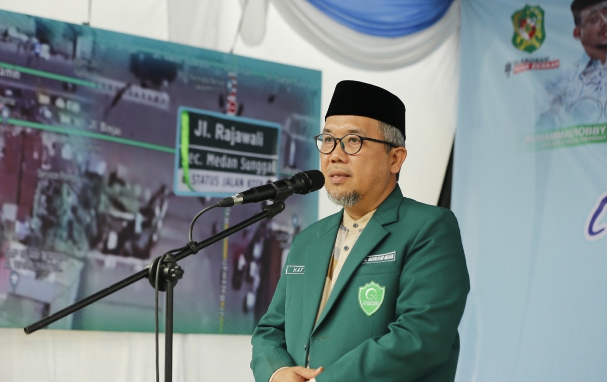 Al Washliyah Medan Nilai SE Rico Waas Bisa Menjaga Ketertiban Umum dan Kebersihan Lingkungan