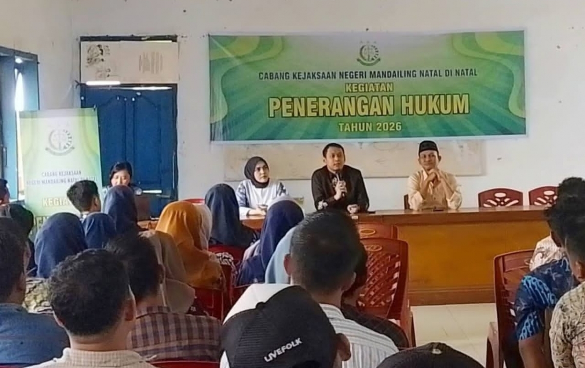 Kacabjari Madina Sosialisasikan Penerapan RJ dan Penerangan Hukum di Natal