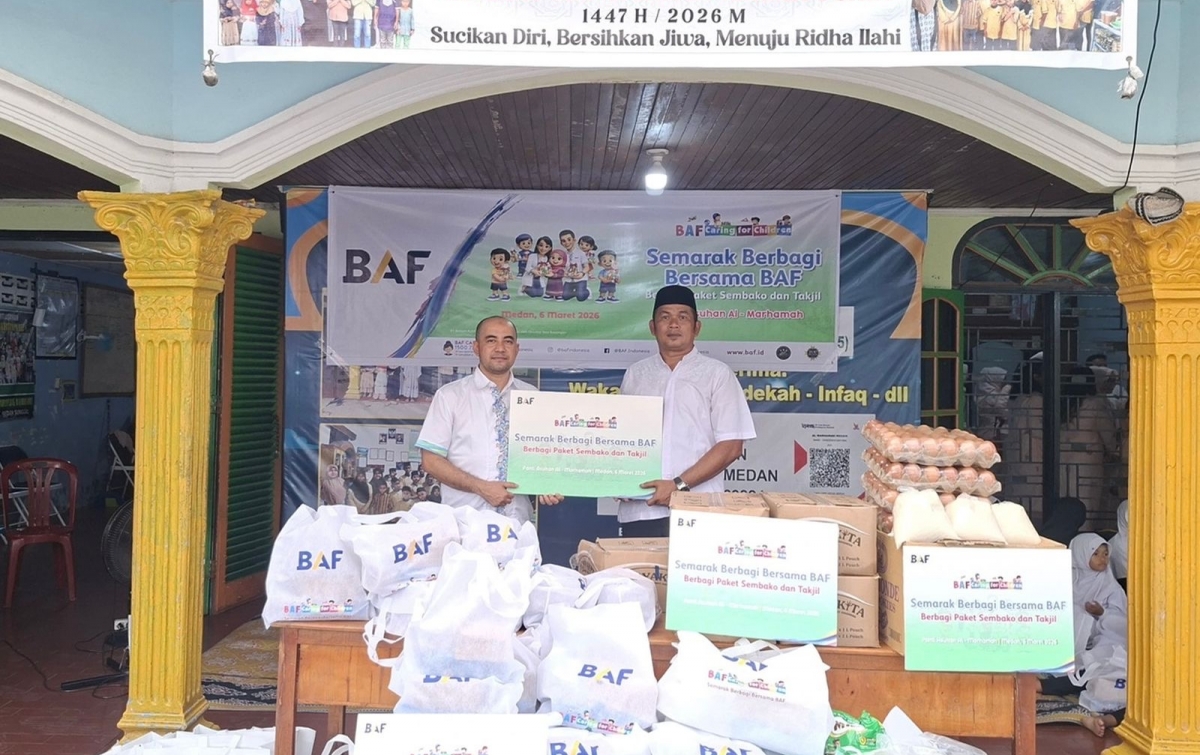 BAF Caring for Children, Semarak Berbagi Bahan Pangan Pokok Bergizi dan Paket Takjil di Bulan Ramadan