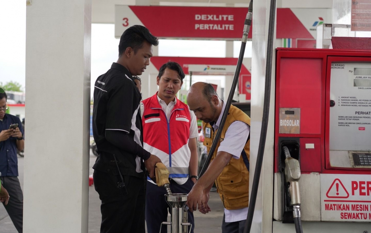 Pertamina Patra Niaga Sumbagut Cek SPBU dan SPPBE, Pastikan Layanan Energi Sesuai Standar bagi Masyarakat