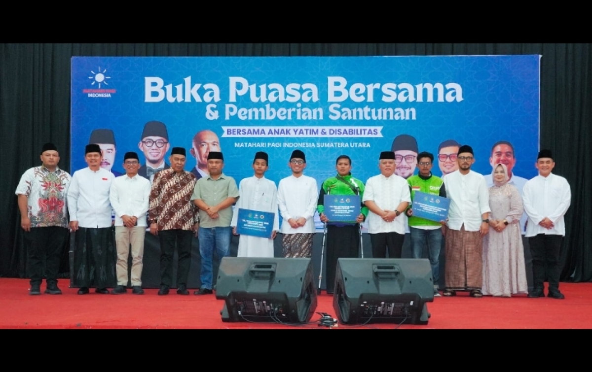 MPI Sumut Gelar Buka Puasa Bersama, Santuni Anak Yatim dan Disabilitas di Medan