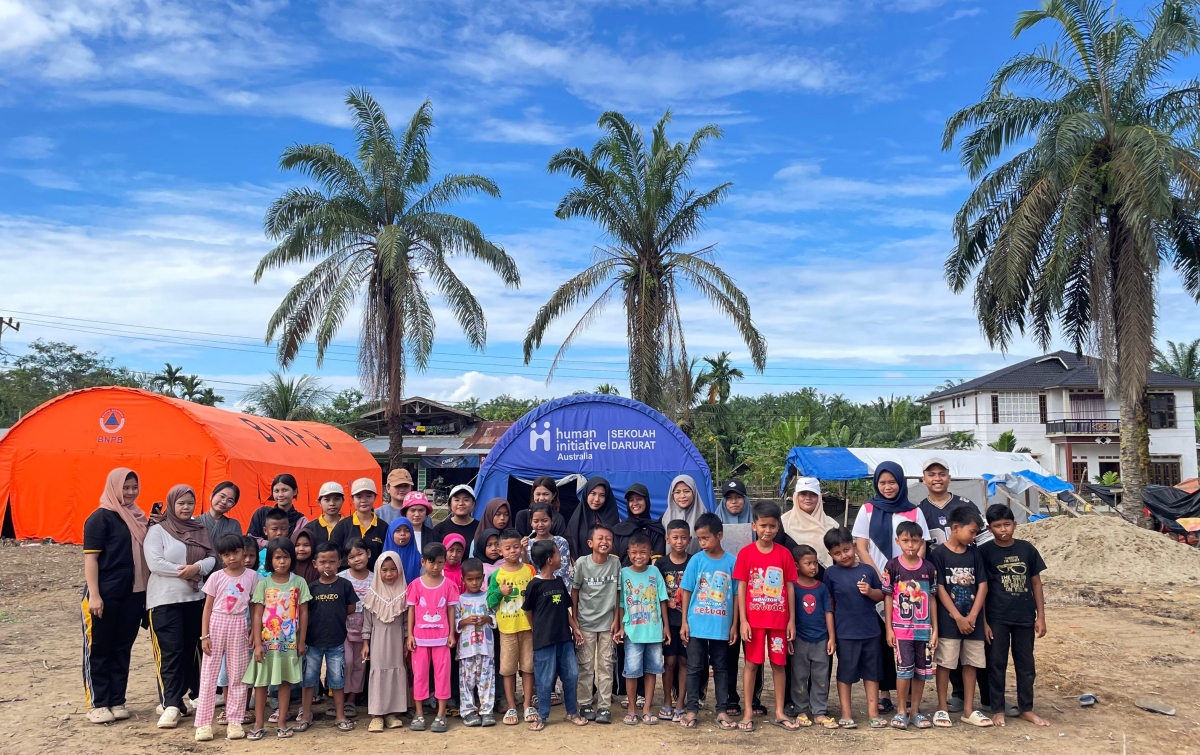 Mahasiswa USM Indonesia Bantu Pemulihan Pendidikan dan Kesehatan di Aceh Tamiang