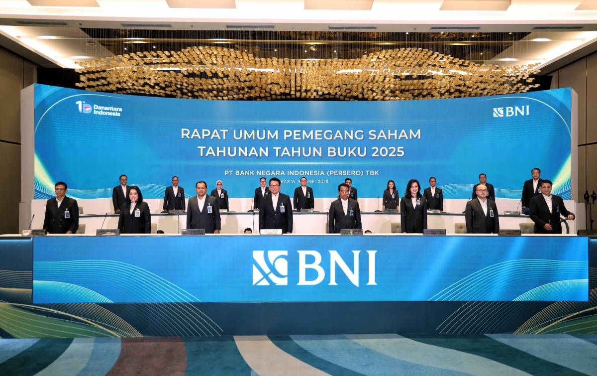 RUPST BNI Setujui Dividen Rp13 Triliun dan Buyback Saham Rp905 Miliar