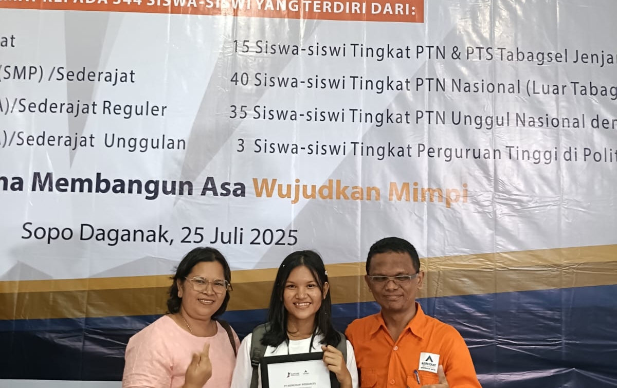 Mahasiswi IPB Penerima Beasiswa Martabe Cemas Kuliah Terancam Terhenti