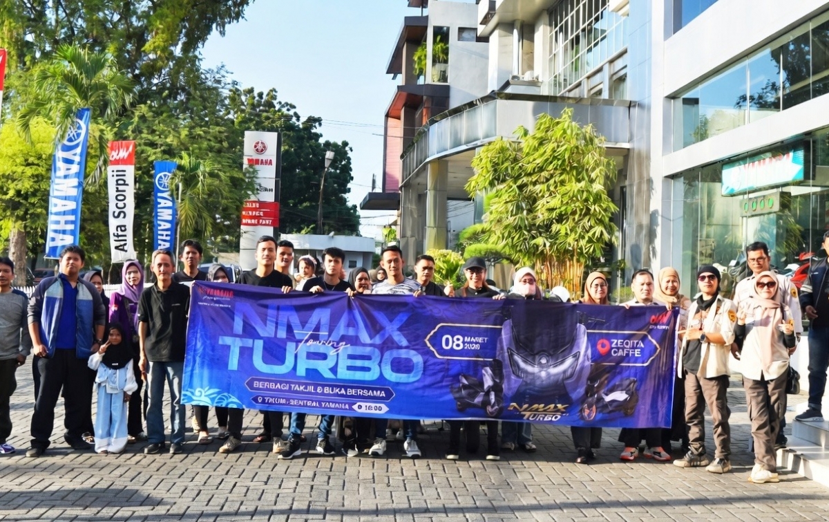 Fitur Yamaha NMAX Turbo Jadi Berbincangan Hangat Saat Bukber Kalangan Awak Media dan Komunitas