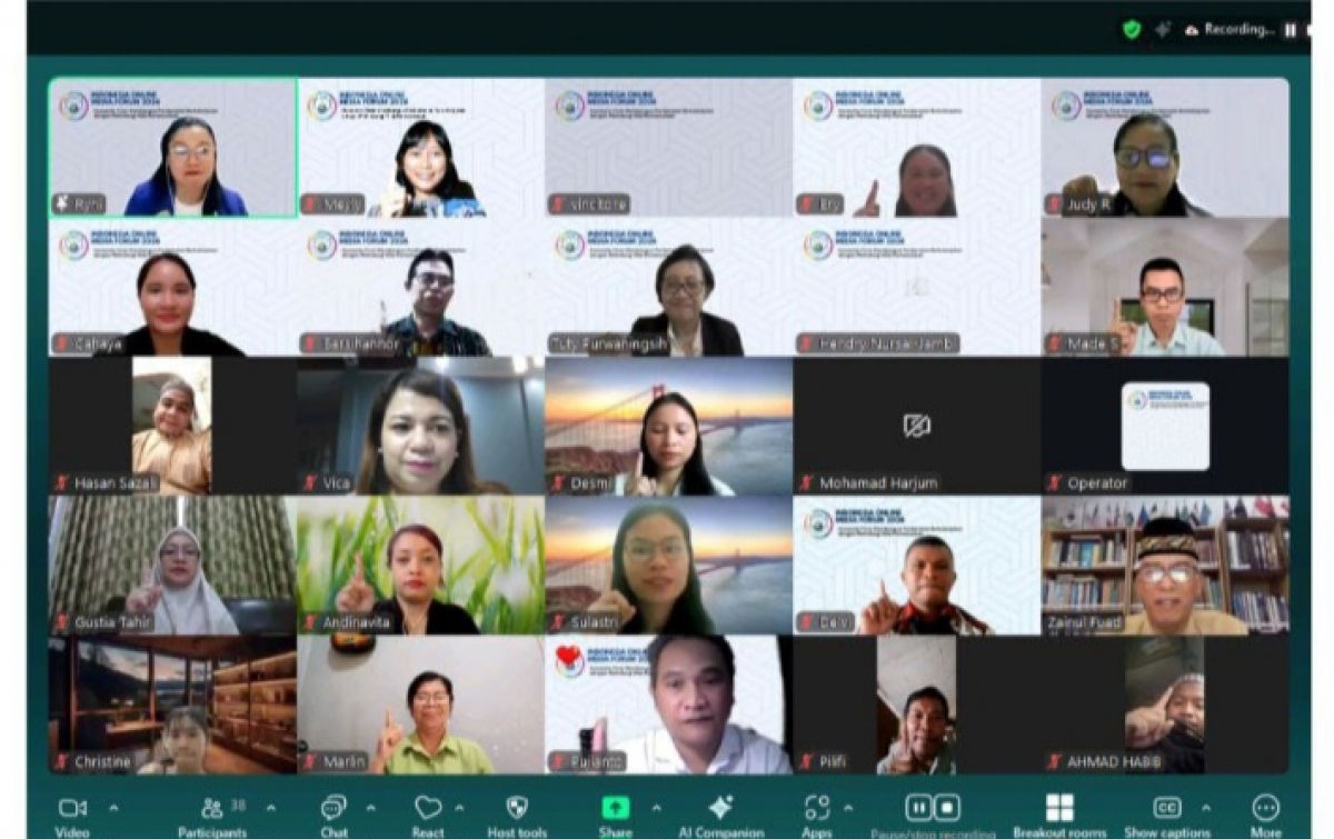 Indonesia Online Media Forum 2026 Dorong Media dan Pendidikan Kedepankan Nilai Kemanusiaan