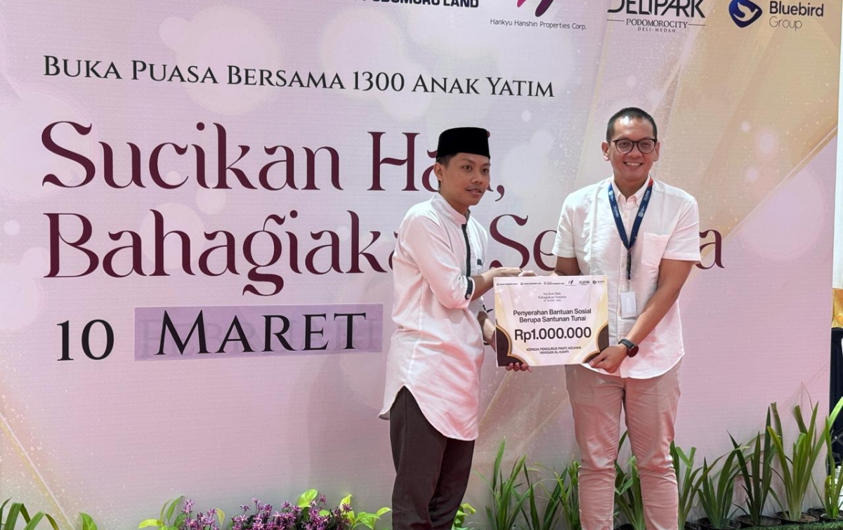 Semarakkan Ramadan 1447H, Delipark Mall Manjakan Anak Panti Asuhan dengan Movie Daydan Santunan