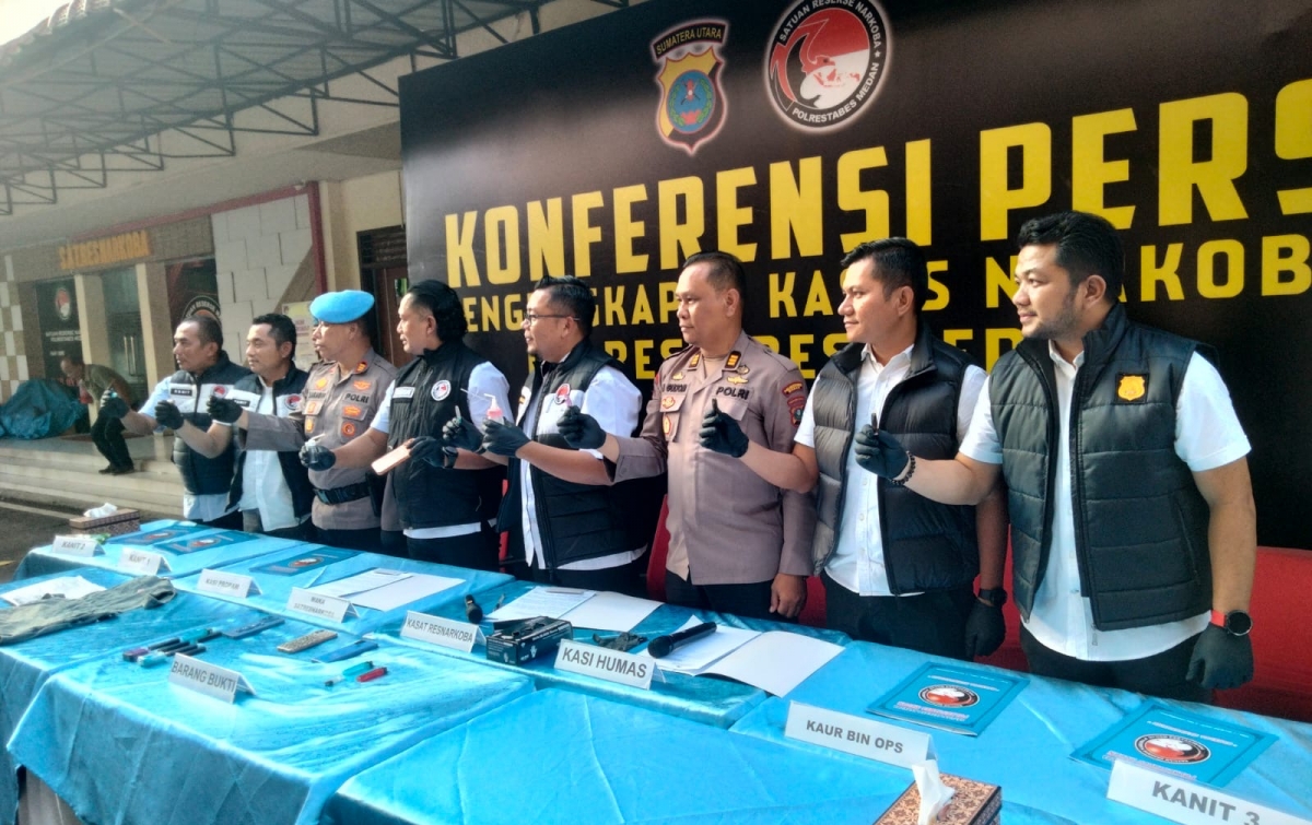 Selebgram Sekaligus DJ Ternama Ditangkap Polrestabes Medan, Diduga Gunakan Vape Berisi Narkotika