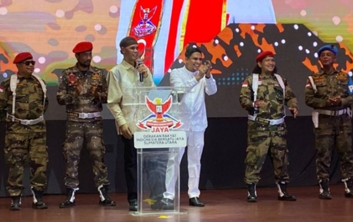 Ketum GRIB Jaya Hercules Rosario Hadiri Buka Puasa Bersama GRIB Jaya Sumut