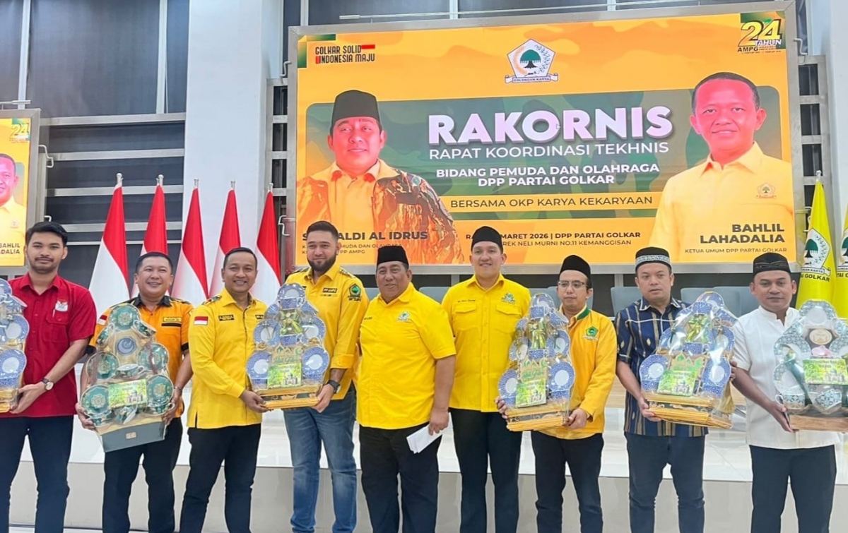 Satu Komando! OKP Karya Kekaryaan Solid Dukung Bahlil Lahadalia Kawal Program Prabowo-Gibran