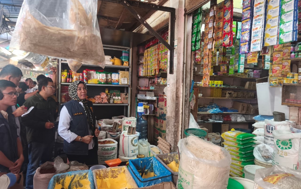 Satgas Pangan Polda Sumut Sidak Pasar Sei Sikambing, Harga Minyakita Terpantau Masih Sesuai HET