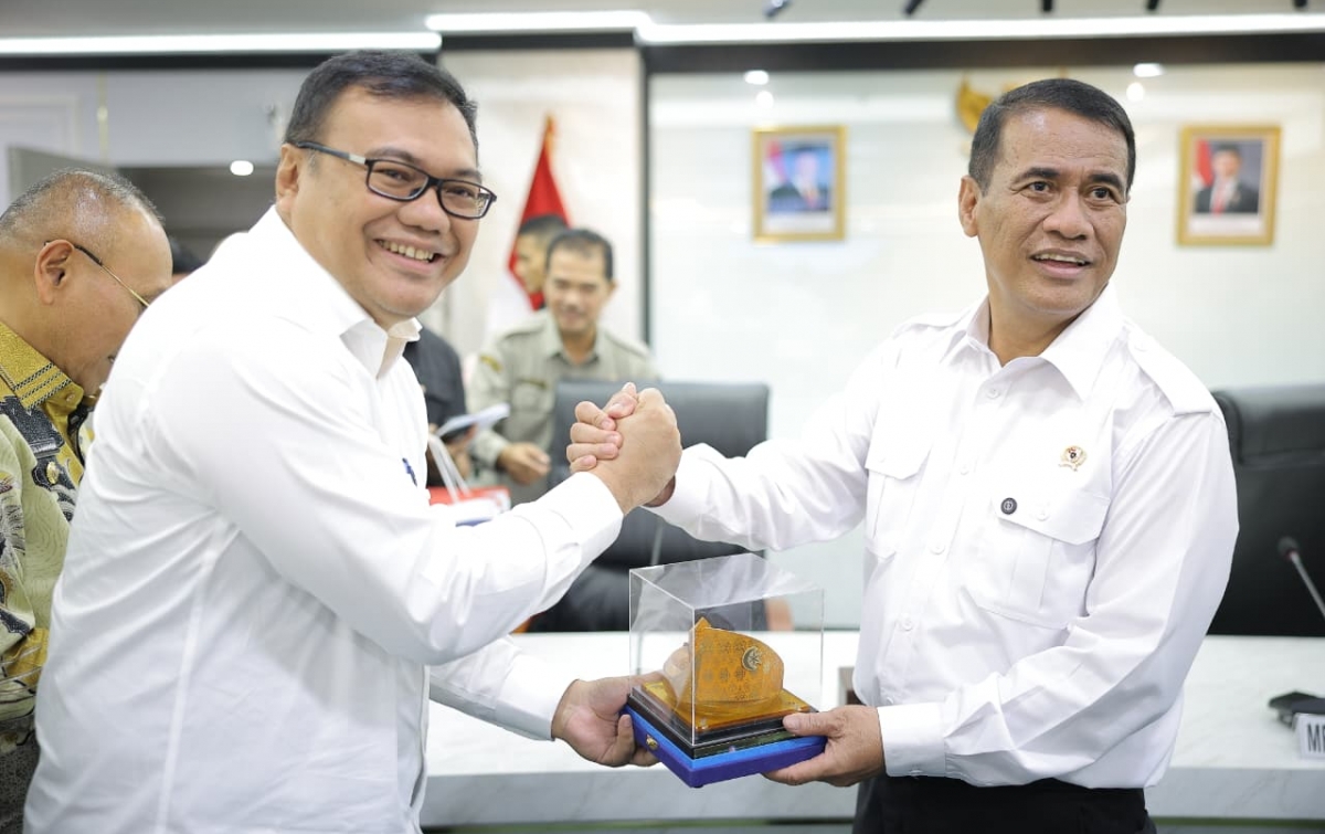 Di Hadapan Mentan, Bupati: Pemkab Deliserdang Dukung Penuh Swasembada Pangan yang Dicanangkan Pemerintah