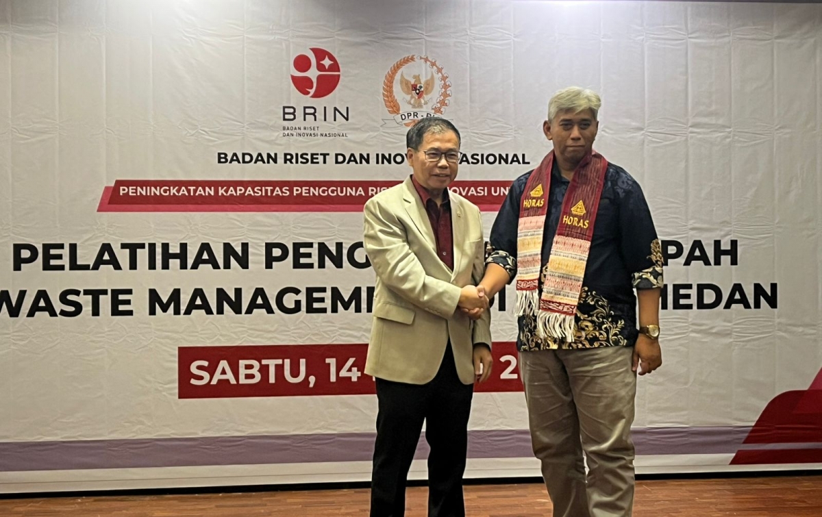 BRIN Gelar Pelatihan Pengolahan Sampah, Sofyan Tan Dorong Sampah Jadi Bernilai Ekonomi