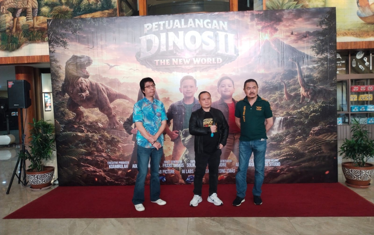 Sambut Libur Lebaran, Teater Keong Mas TMII Putar Film ‘Petualangan Dinos 2’