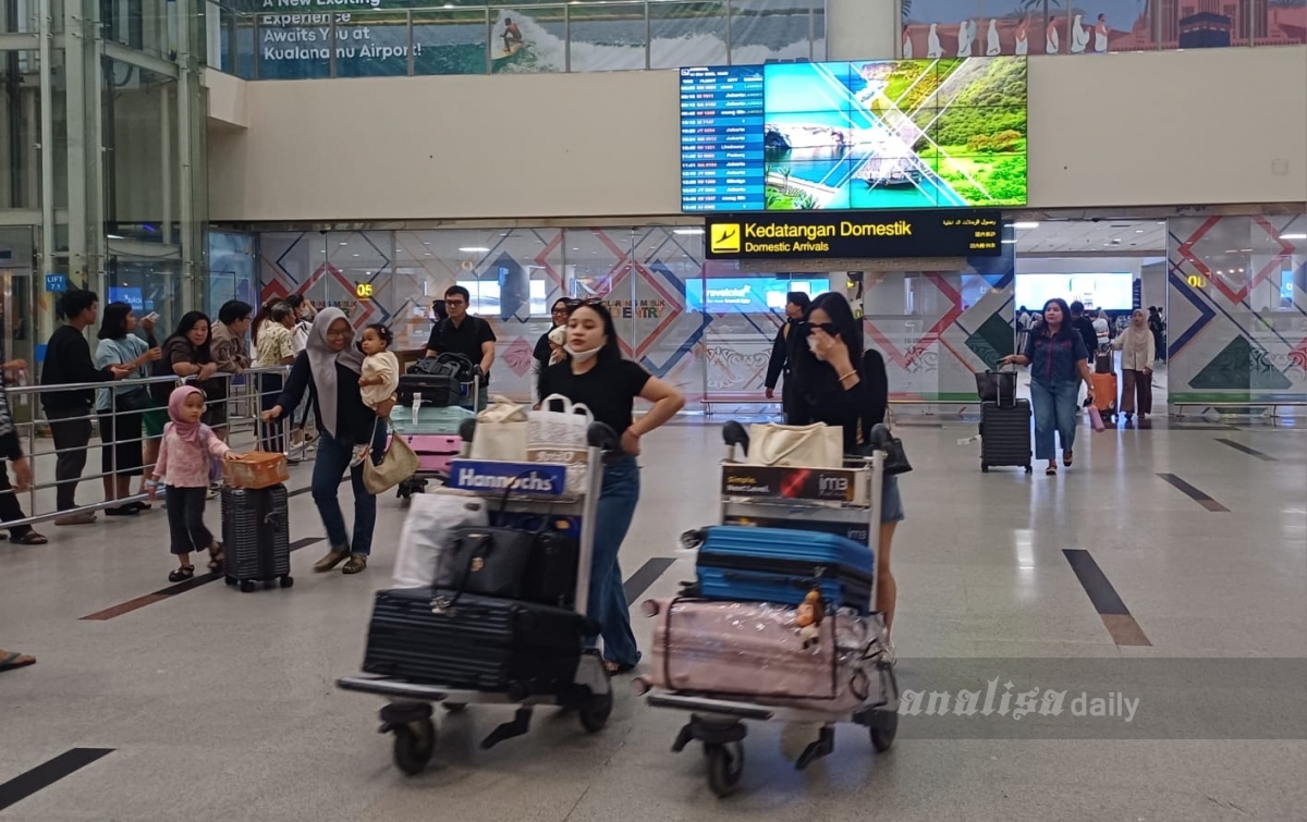 Lebaran Seminggu Lagi, Bandara Kualanamu Mulai ‘Diserbu’ Pemudik: 24 Ribu Penumpang Melintas Sehari