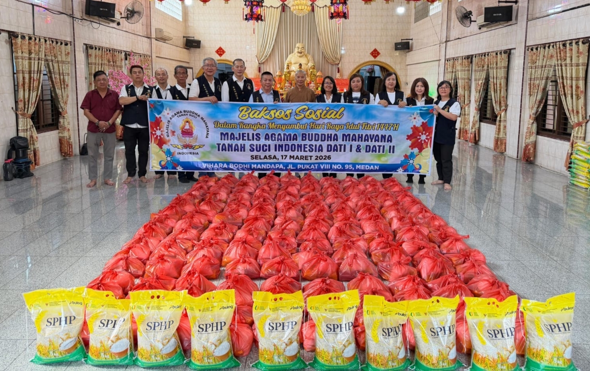 Jelang Idulfitri 2026, Majelis Majabumi Tanah Suci Bagikan Ratusan Paket Sembako