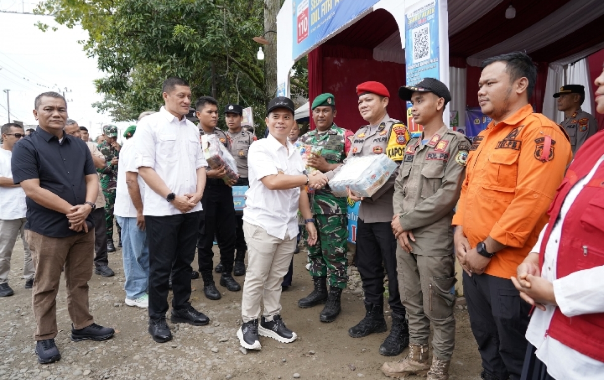 Pastikan Pelayanan Berjalan dengan Baik, Bupati Putra Mahkota Tinjau Pos PAM