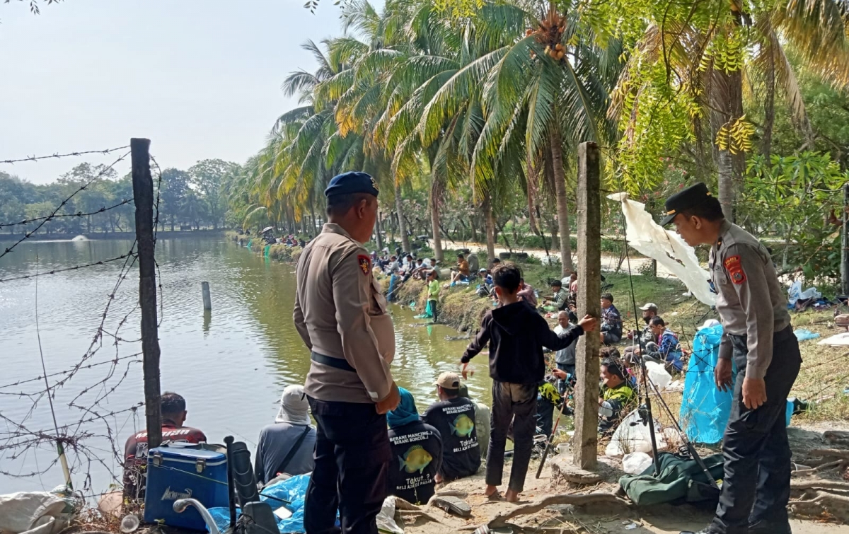Pos Pantau Ketupat Toba Kawal Mancing Akbar di Sergai