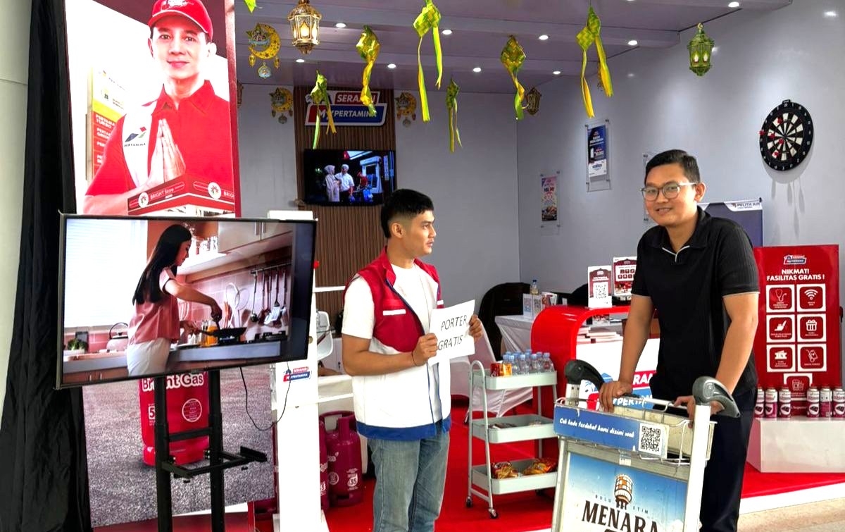 Dukung Kenyamanan Pemudik, Pertamina Patra Niaga Sumbagut Hadirkan Layanan Porter Gratis di Bandara Kualanamu