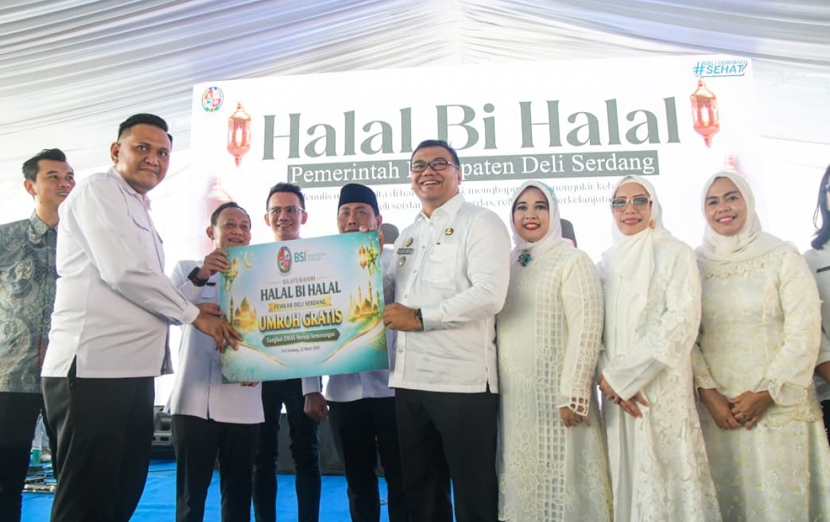 Halal Bihalal Pemkab Deli Serdang Perkuat Sinergi Pemerintah, Mitra, dan Masyarakat